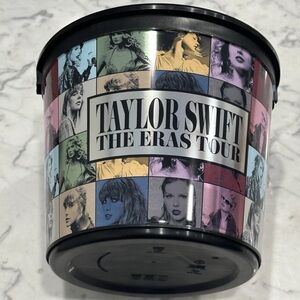 Taylor Swift Eras Tour Popcorn Bucket Black AMC Collectible